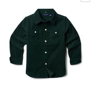 Janie and Jack size 4 corduroy button up shirt